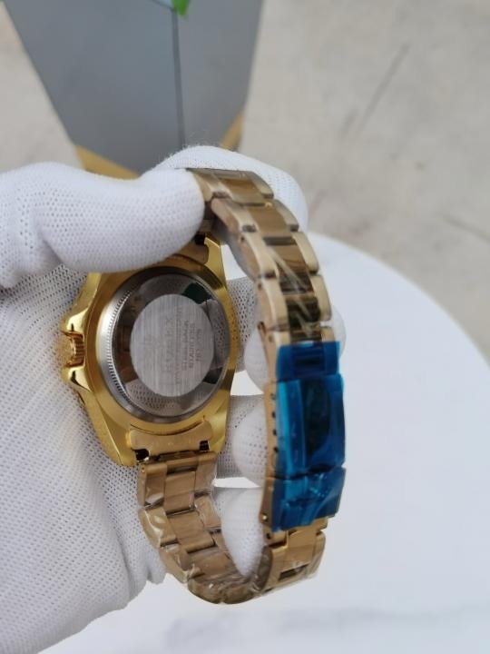 First Copy Rolex Submarine Watch Gold Blue (SW7882) - Image 2