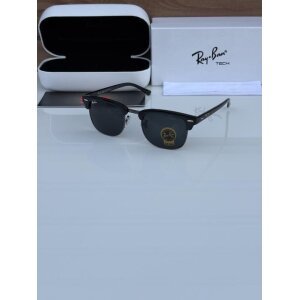 First Copy Rayban Sunglasses Black (FT401)
