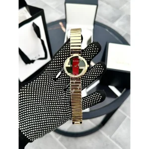 Gucci Diamond Gold Watch (FT1001)