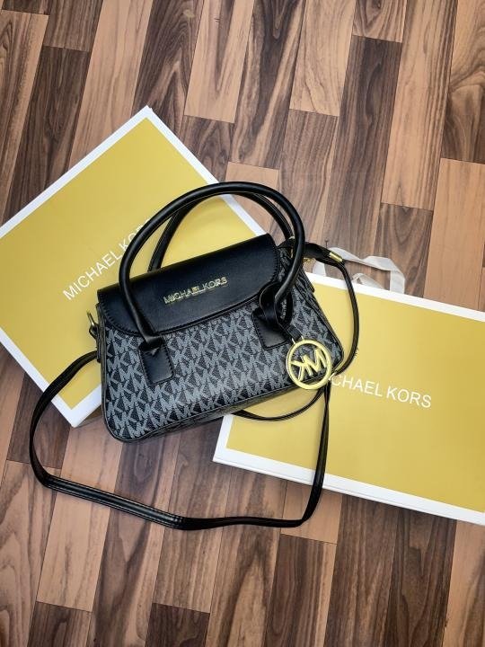 Michael Kors Leather Crossbody Bag With Carry Bag (FT723)