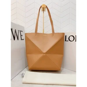 Loewe Edition Tote Bag With OG Box & Dust Bag Brown (FT130)