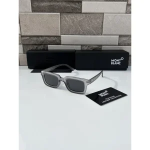 First Copy Mont Blanc Sunglasses Grey Black (FT562)