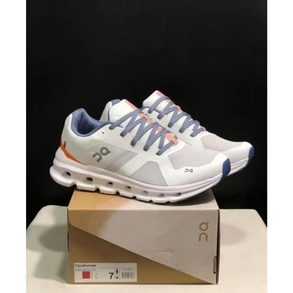 Premium On Cloudmonster Running Undyed White Flame Shoes For Women (SUP6404) - Image 3