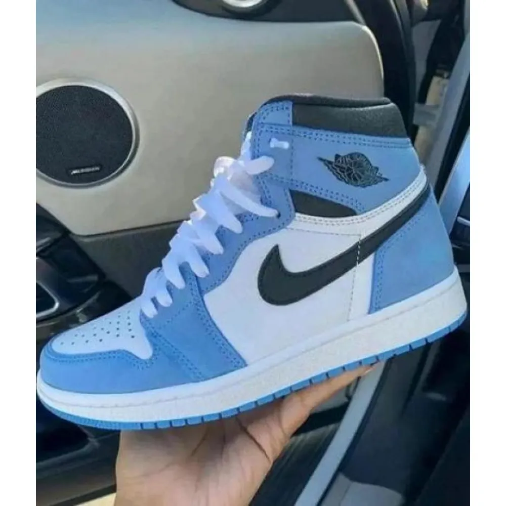 Premium Nike Jordan Retro 1 University Blue Shoes For Women (SUP6462) - Image 3