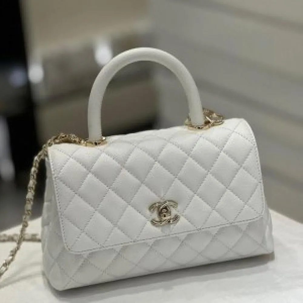 Chanel Handle Bag With OG Box (FT138)