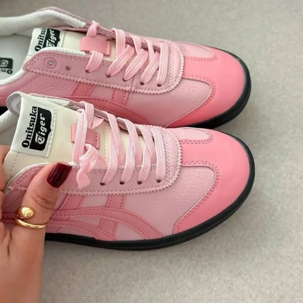 Premium Onitsuka Tiger Tokuten Custom Pink Shoes For Women (SUP6465) - Image 3