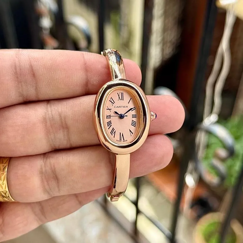 Cartier Mini Baignore Watch Copper (FT1042)