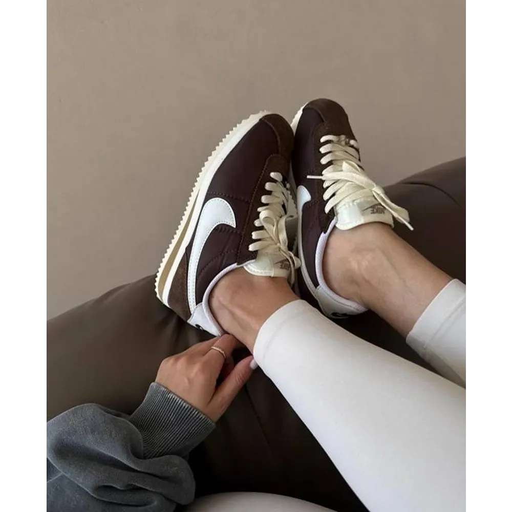 Premium Nike Cortez Baroque Brown Shoes For Women (SUP6477) - Image 2