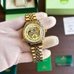 First Copy Rolex Automatic Gold Watch (SW9504)