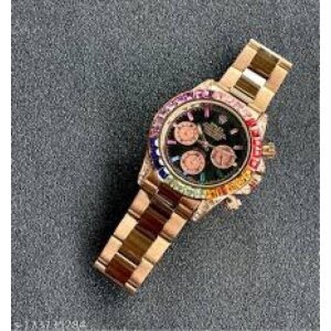 First Copy Rolex Rainbow Watch Rosegold (SW9925)