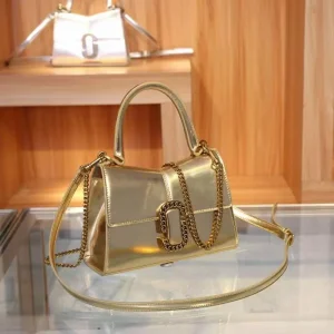 First Copy Marc Jacobs Leather Handbag With OG Box (FT689)