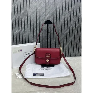 Coach Turnlock Crossbody Bag With OG Box (FT630)