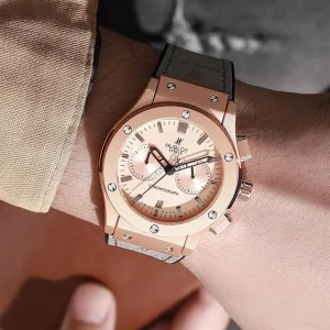 First Copy Hublot Big Bang Watch Leather Belt (SG1399)