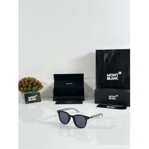 First Copy Mont Blanc Sunglasses Mate Black (FT230)