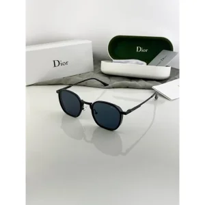 First Copy Dior Sunglasses Black Round (SW2200)