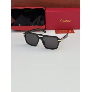 First Copy Cartier Sunglasses Black (FT283)