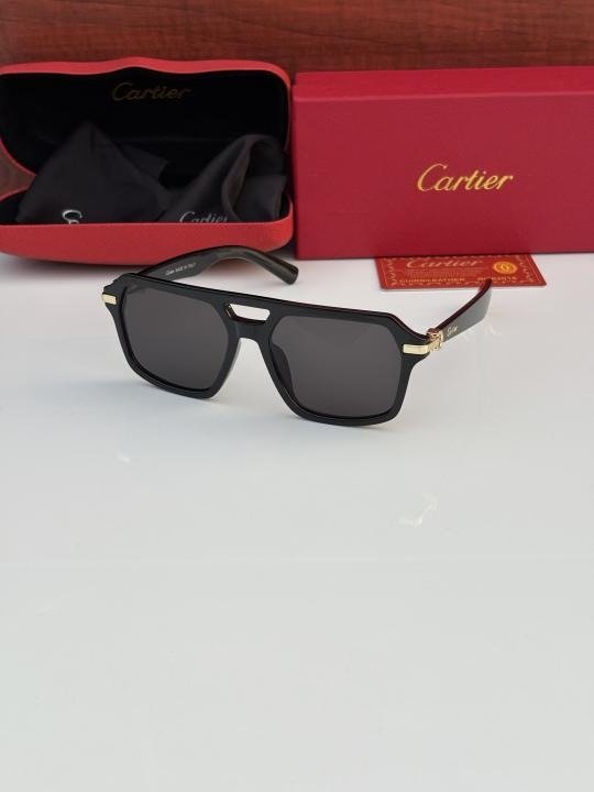 First Copy Cartier Sunglasses Black (FT283)