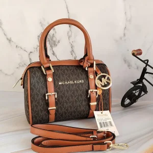 Micahel Kors Boston Handbag With Dust Bag Coffee Brown (FT700)