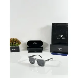 First Copy Tommy Hilfiger Sunglasses Grey Black (FT488)