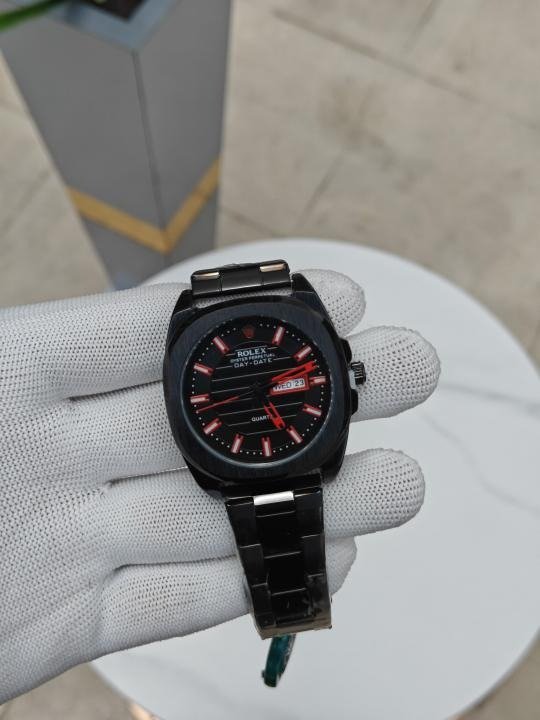 First Copy Rolex Day Date Watch Black (SW9517)