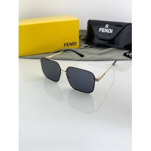 First Copy Fendi Sunglasses Gold Black (SG2343)