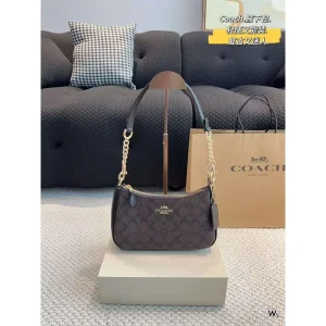 Coach Shoulder Bag With Box And Dust Bag (FT45)