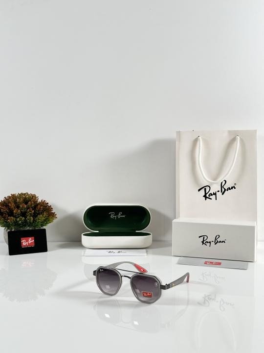 Rayban Grey Purple Sunglasses (SW9788)