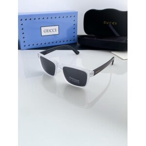 First Copy Gucci White Black Sunglasses (SW9091)