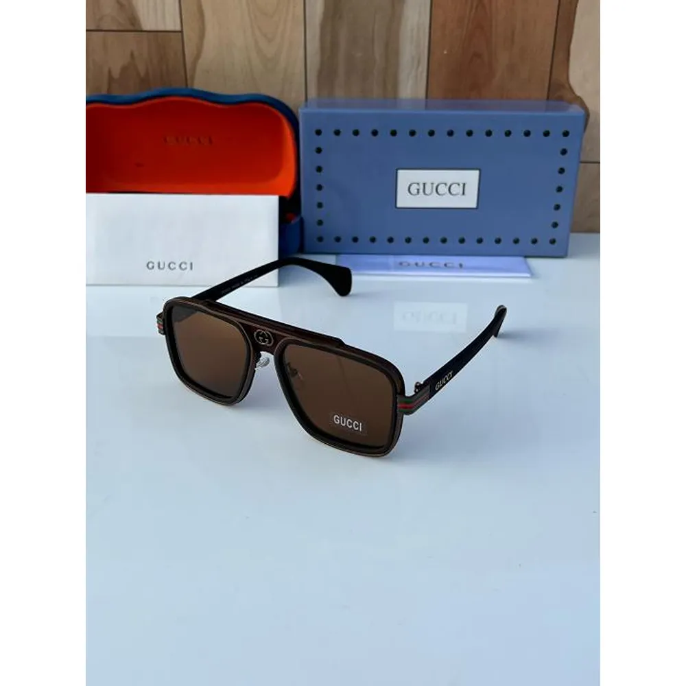 First Copy Gucci Sunglasses Brown (FT500)