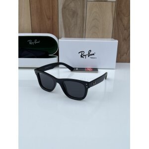 First Copy Rayban Matt Black Sunglasses (SW9330)