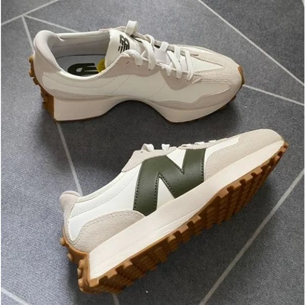 Premium New Balance 327 Olive Shoes For Women (SUP6417) - Image 3