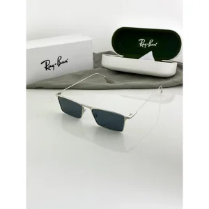 First Copy Rayban Sunglasses Silver Black (SW2153)