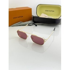 First Copy Louis Vuitton Sunglasses Gold Pink (SG2355)