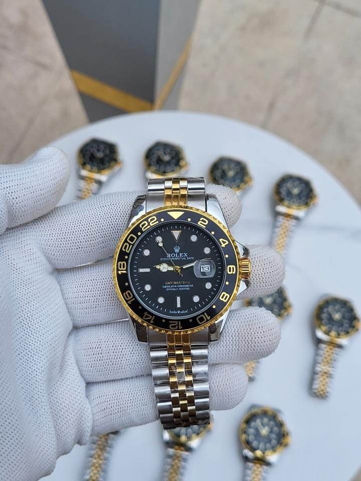 First Copy Rolex GMT Master Watch Two Tone (SW9960)