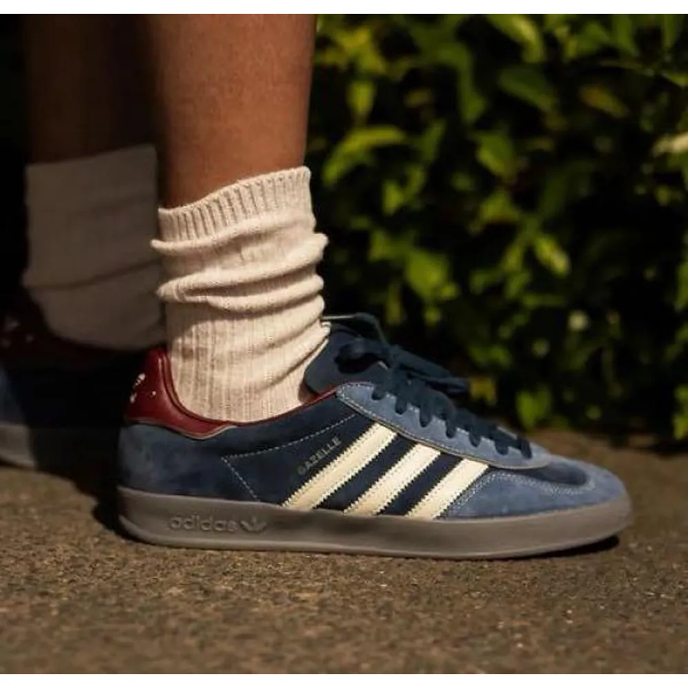 Premium Adidas Gazelle Indoor Blue Shoes For Women (SUP6403) - Image 3