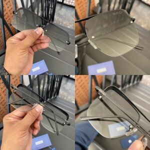 First Copy Gucci Black Green Sunglasses (SW9163)