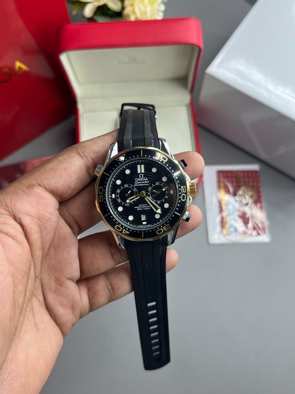 First Copy Omega Seamaster Watch (SG821)