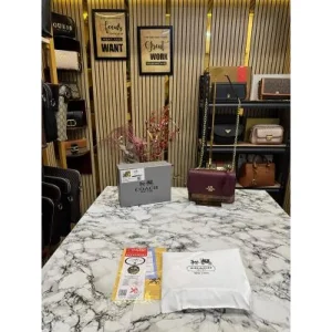 Coach Klare Handbag With OG Box And Dust Bag Red (FT2209)