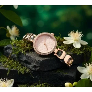 First Copy Coach Signature Watch Rosegold (FT2511)