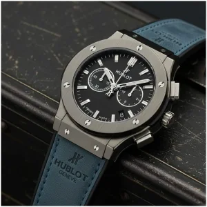 First Copy Hublot Big Bang Chronograph Watch Blue Black FT2981)