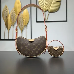 Louis Vuitton Croissant Bag With Dust Bag (FT2711)