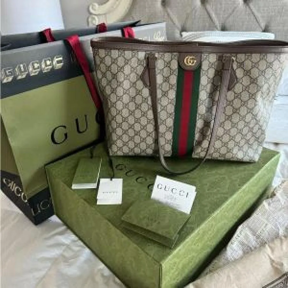Gucci Ophidia Tote Bag With Box (FT1313)