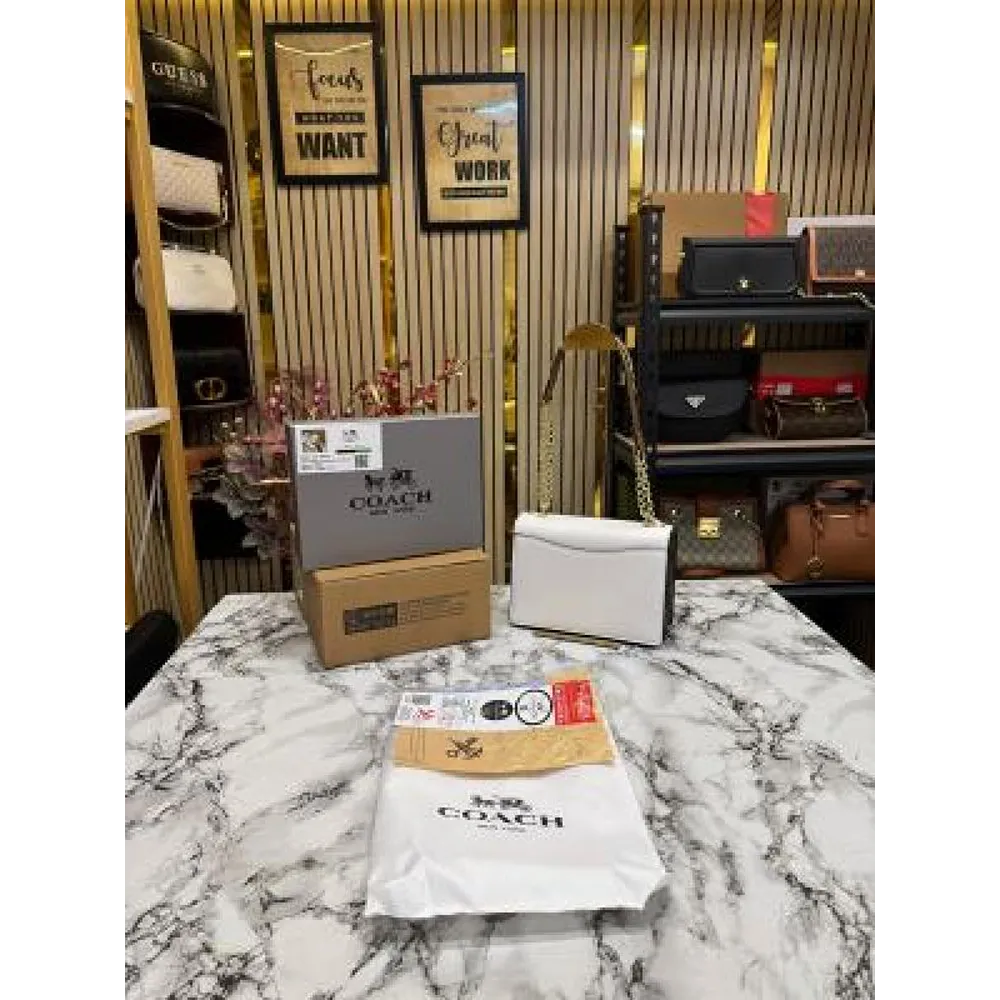 Coach Klare Handbag With OG Box And Dust Bag White (FT2213)