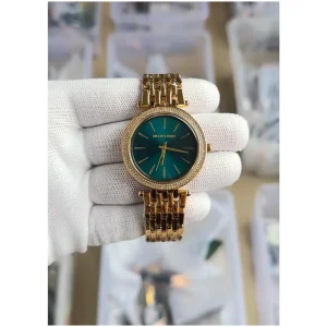 First Copy Michael Kors Darci Watch Gold Green (FT2522)