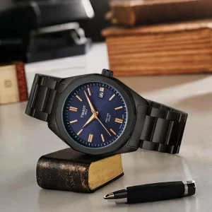 First Copy Tissot Solar Watch Black Blue (FT2923)