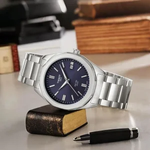 First Copy Tissot Solar Watch Silver Blue (FT2924)