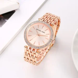 First Copy Michael Kors Darci Watch Copper Pink (FT2528)