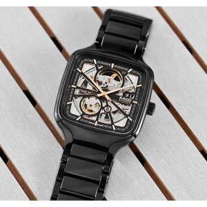 Rado True Square Automatic Watch Black Copper (FT3043)