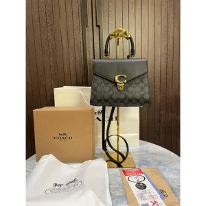 First Copy Coach Signature Top Handle Bag With Box (FT2754)