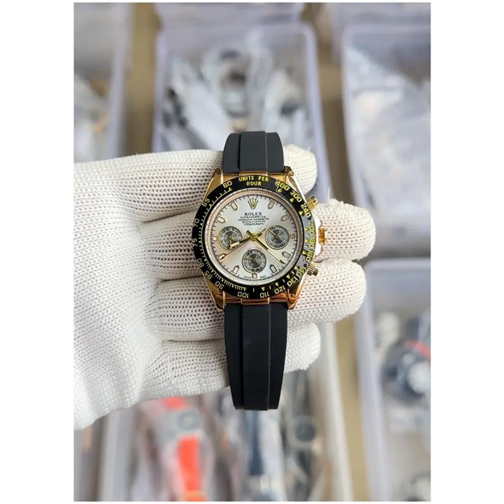 First Copy Rolex Oyster Perpetual Choronograph Watch (FT1864)